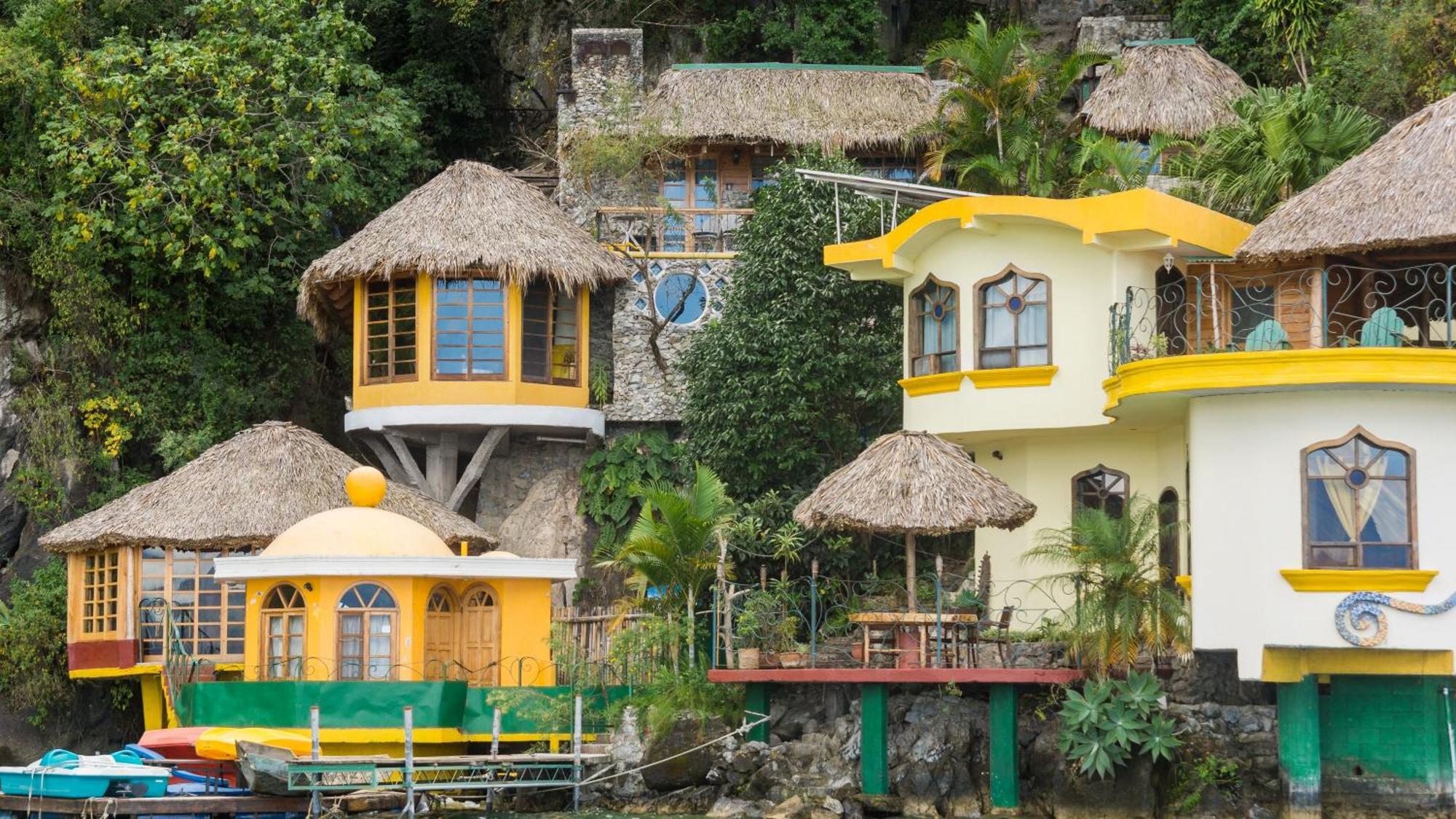 Kaalpul Atitlan Eco Hotel And Spa Santa Catarina Palopó エクステリア 写真
